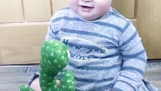 viral cute baby funny cactus toy