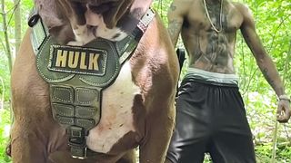 The Hulk dog!!!!!
