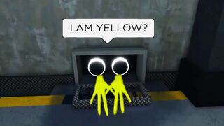 Rainbow Friends ROBLOX FUNNY MOMENTS (Yellow?)