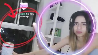 #kimmika s’est fait ban à vie sur #twitch après sa se** tape