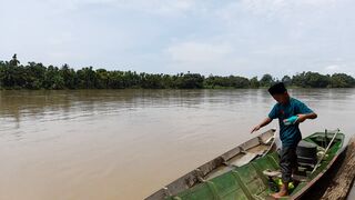 Begini mancing tidak pakai joran