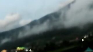 fog in the mountains