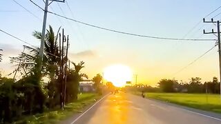 Evening sunset