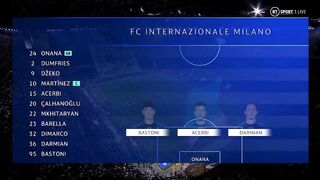 2022/23 Champions League | 16/05/2023 | Inter - Milan  1:0 (Agg 3:0)