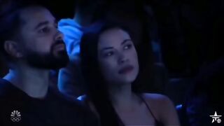 One person with 2 voices