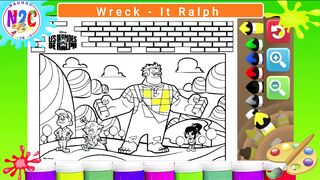 Coloring Wreck - It Ralph