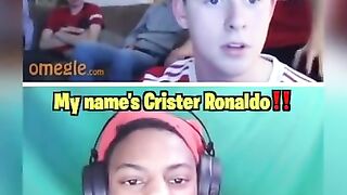 IShowSpeed Meets Cristiano Ronaldo Fans On Omegle ????