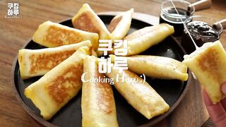 Manis & Beraroma! Banana Cheese French Toast untuk Sarapan Sempurna! Kayu Manis, Saus Coklat.
