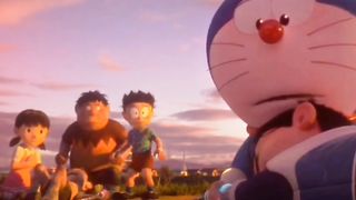 nobita and dremon friendship emotional scene