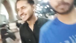 Railway station trip