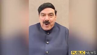 Sheikh Rasheed Ka Namaloom Muqam Se Hangami Video Pigam | Public News | Breaking News