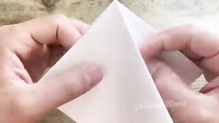 Star Wars X-Wing Fighter origami tutorial | Darth Vader Origami Paperart | Skywalker plane origami
