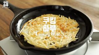 Jika Anda Memiliki 2 Kentang! Pancake Kentang Keju Garlic & Lezat!!