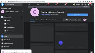 How To Add a Following Button on New Facebook page For Currency Network Tutorial