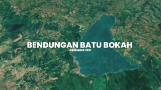 Drone Bendungan Batu Bokah (Nusa Tenggara barat)