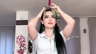 Явный страх в моих глазах ????????