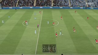 Manchester United VS Manchester City, Beat Man city 5-1, Fifa 22