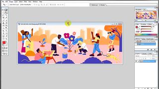 How To Create a Cover Photo For Facebook Group in Photoshop