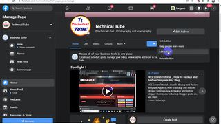 How To Delete Follow button from Facebook Page - How To Add Follow Button on Facebook Page