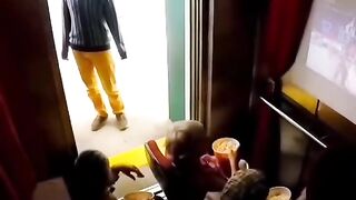 Elevator With Cinema ???????????? Funny Prank Video 2023