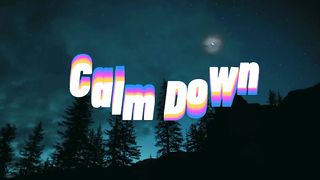 Selena Gomez ft Rema - Calm Down(lyric video)