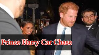 Prince Harry and Meghan car chase