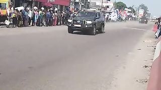 Cortège de président Félix tshisekedi