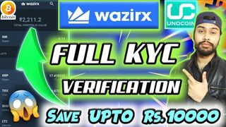 WazirX KYC Verification Process 2022 | Wazirx me Account Kaise Banaye | Best Crypto Wallet In India