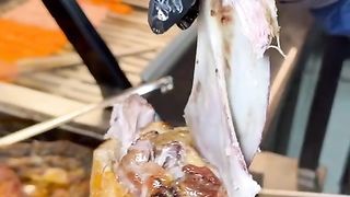 Delicious meat meal