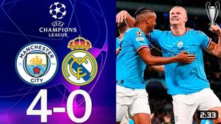UEFA Champions League 2nd Leg Man City v Real Madrid resume