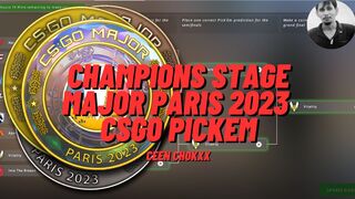 CS:GO Champions Stage Major Paris 2023 Pick'Ems Prediction