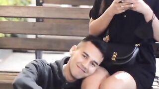 VIRAL NYENDER DI PAHA CEWEK BIKIN BAPER