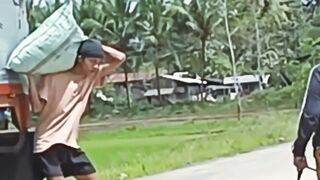 funny, laughing, comedy, shocked because I heard a dog's voice
