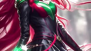 WHAT IF... Female Super Marvel & Dc as a Sailor Moon