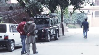 Unexpectedly, pedestrians were frightened when they heard this