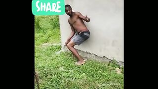 snippets of funny scenes in African films
