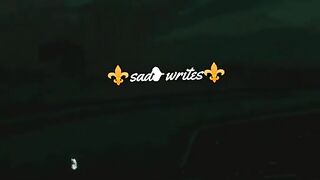Sad poetry ???? 3
