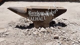 Forging VALHALLA AXE out of Old ANVIL - Assassin's Creed