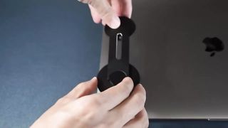 UBeesize Magnetic Laptop Phone Holder, 180° Adjustable Continuity Camera Mount for Magsafe iPhone 14 13 12 Series