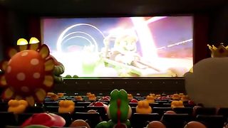 Wario reacts to the Mario