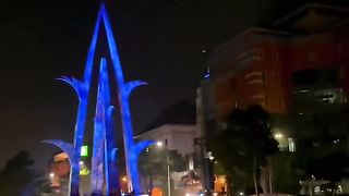 the city of Semarang in Indonesia