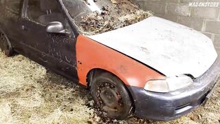 Resrotation of rare car Honda Civic build