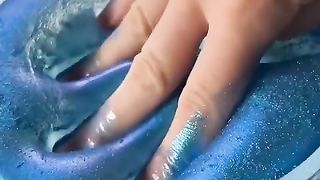 ASMR Slime Mixing