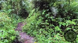 SOLO OVER NIGHT CAMPING IN THE RAIN RELAXING IN THE TENT WITH THE SATISFYING SOUND OF NATURE ASMR