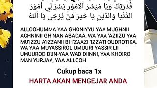 Doa memanggil harta