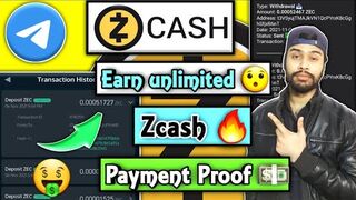 Earn Unlimited Zcash Free & Payment Proof | Best PTC Sites to Earn Money 2021 | Earn Crypto Online
