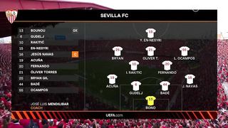 2022/23 Europa League | 18/05/2023 | Sevilla - Juventus  2:1  (Agg 3:2)
