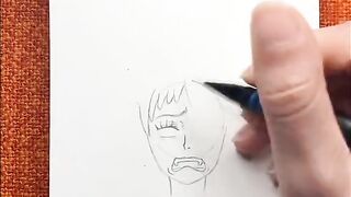 Anime Drawing | Uta Son From Akamagai No Shanks