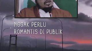 Romantis tidak perlu di publik