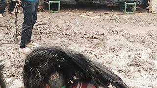 Cara pasang topeng besar